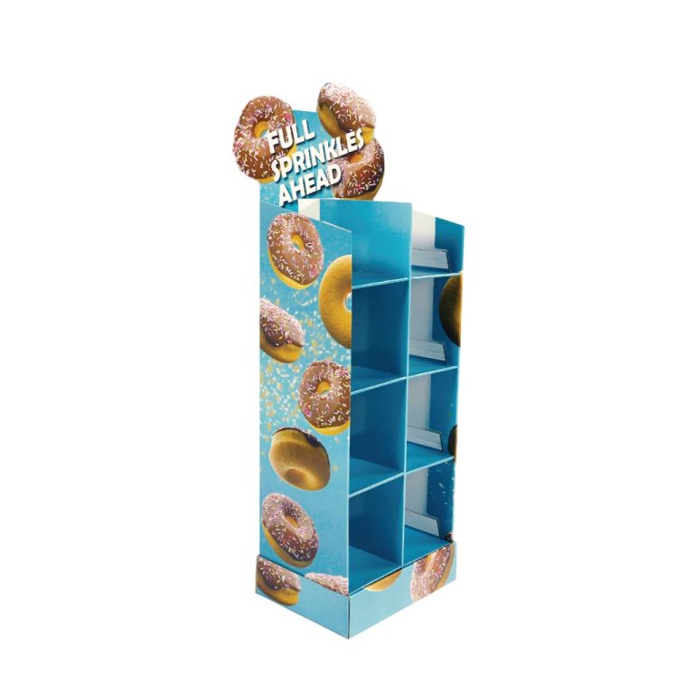 PSL Packaging Donuts Display Full Sprinkles